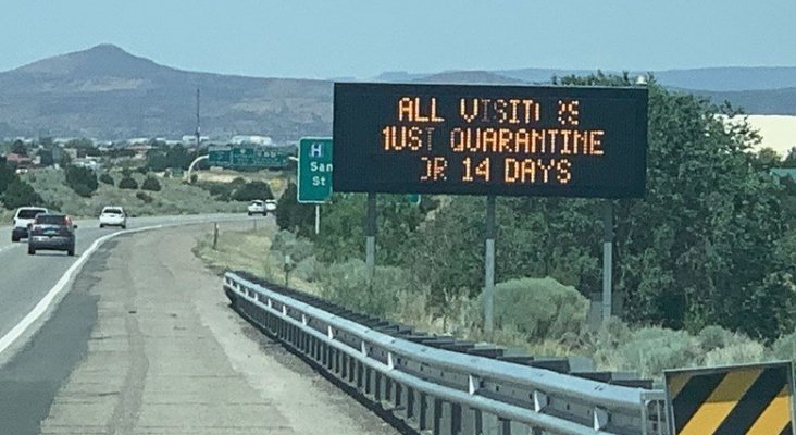 Los duros mensajes con los que Nuevo México 'espanta' a sus turistas | Foto: Jeri Clausing