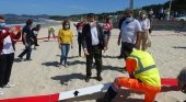 Las playas de Galicia “presumen” de distanciamiento social