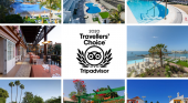 Siete establecimientos, de beCordial Hotels & Resorts, premiados por Tripadvisor