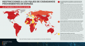 Austria y Dinamarca también recomiendan a sus ciudadanos no viajar a España