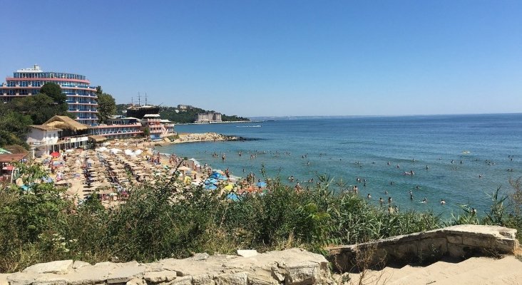 Playa en Varna, en Bulgaria