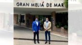 De izq. a dch.: David Collado, ministro de Turismo de República Dominicana, y Gabriel Escarrer, vicepresidente ejecutivo y CEO de Meliá Hotels International