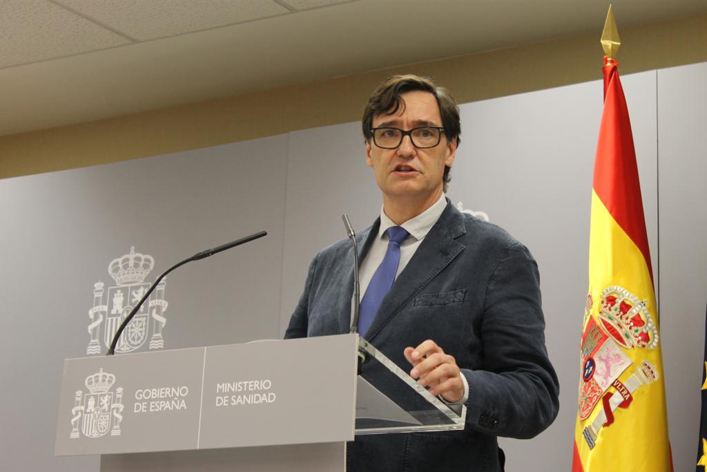 Salvador Illa, ministro de Sanidad de España