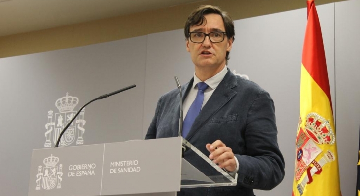Salvador Illa, ministro de Sanidad de España