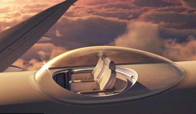 ¿Te imaginas volar en el techo del avión? Llega el SkyDeck
