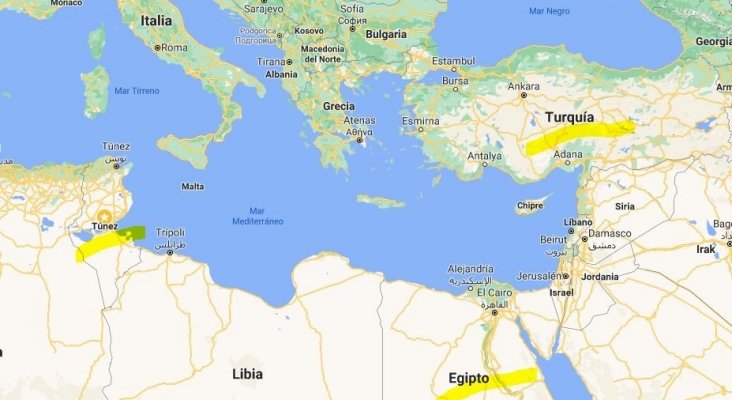 Alemania favorece a Turquía, Túnez y Egipto con su nuevo sistema de alertas