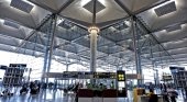 Interior de la nueva terminal T3 del aeropuerto de Málaga.