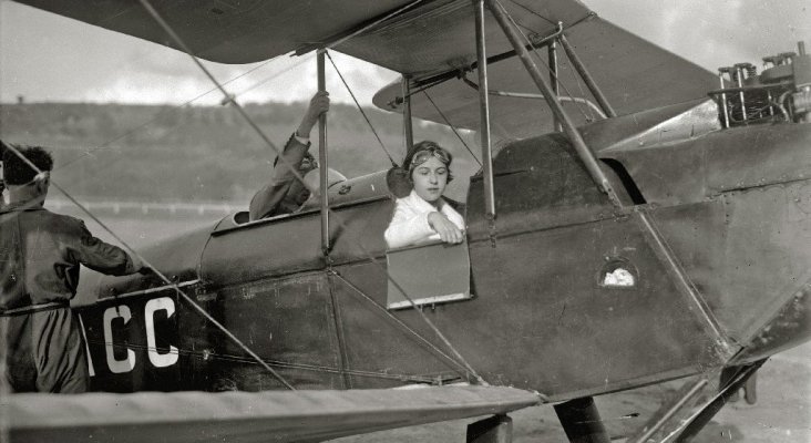 María Bernaldo de Quirós, la primera mujer piloto de España | Ricardo Martín  (CC BY-SA 3.0)