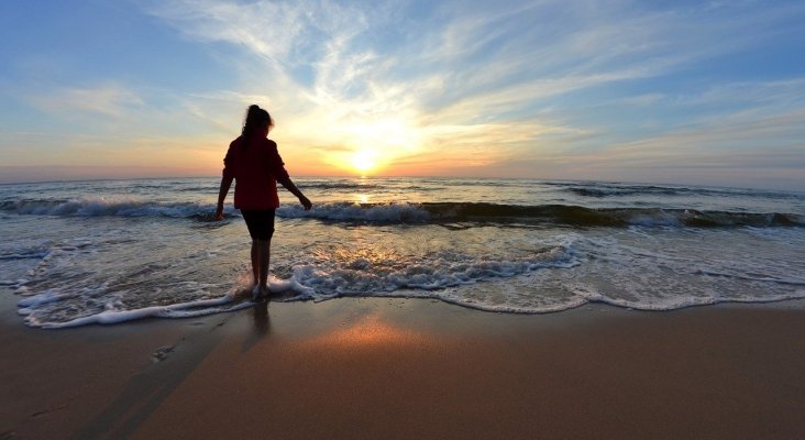 Paseo por la playa