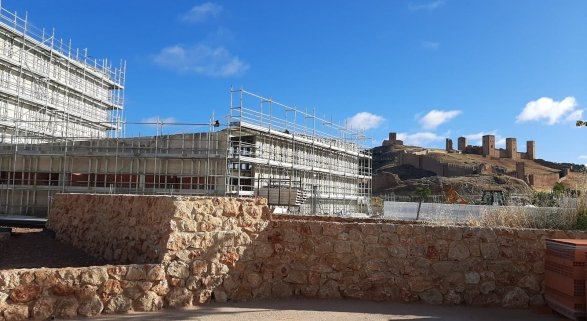 Obras del Parador de Molina de Aragón