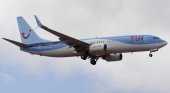 Avión de TUI llegando a Gran Canaria la pasada semana| Foto: Sam Vila van Wijk