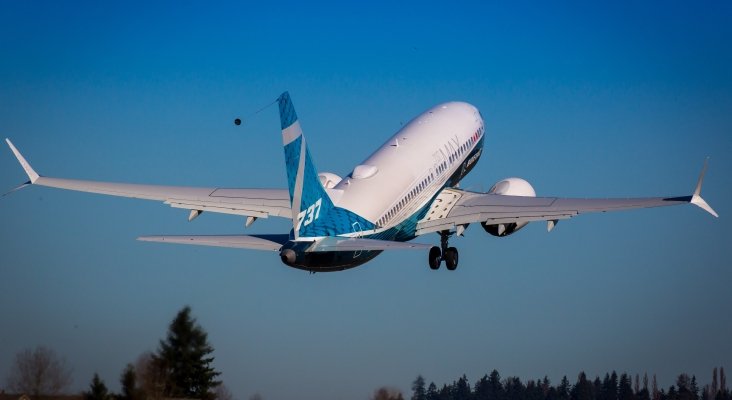 Despegue del 737 MAX|Foto: Boeing