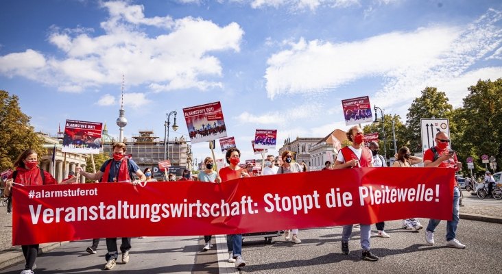 Manifestación del movimiento #AlarmstufeRot (Alerta Roja) | Schaper Kommunikation vía Twitter