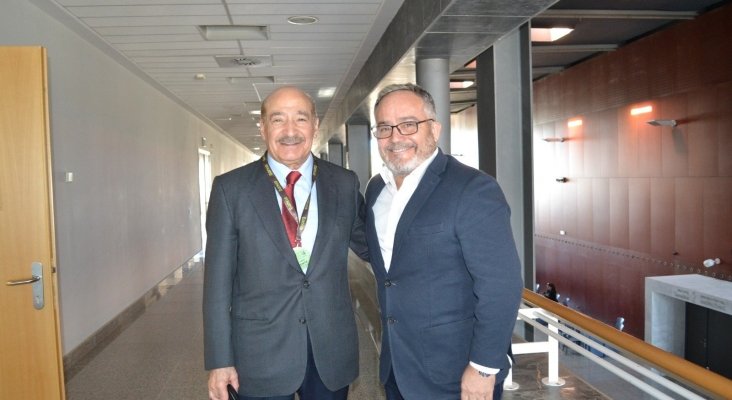 Jafar Jafari con Ignacio Moll, CEO de Tourinews