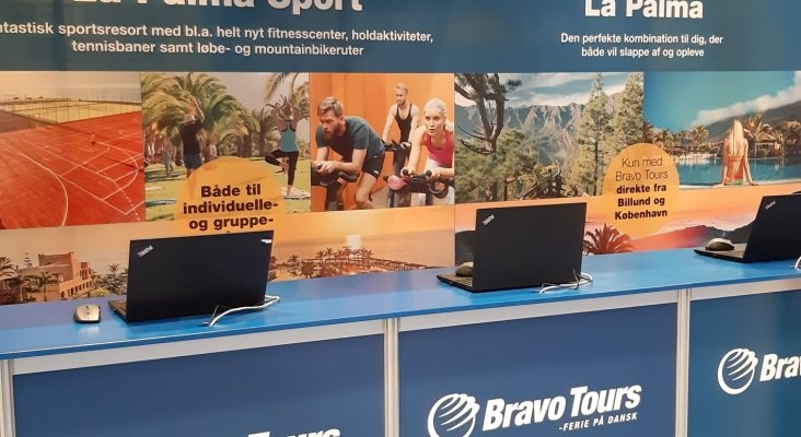 Estand de Bravo Tours| Foto: Turismo de La Palma