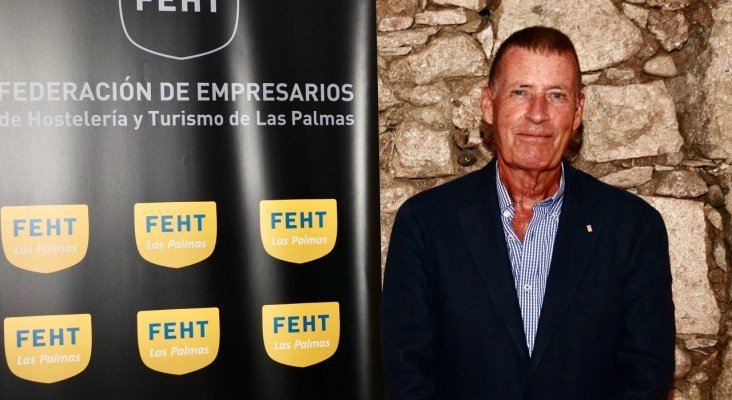 Tom Smulders, vicepresidente de la Federación de Empresarios de Hostelería y Turismo de Las Palmas (FEHT)