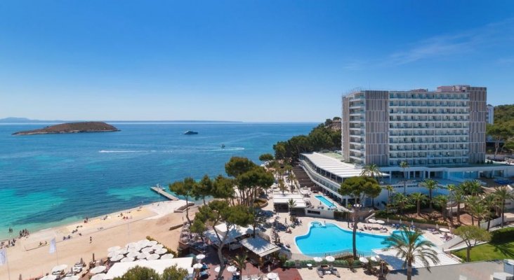 Uno de los hoteles de Meliá en Magaluf