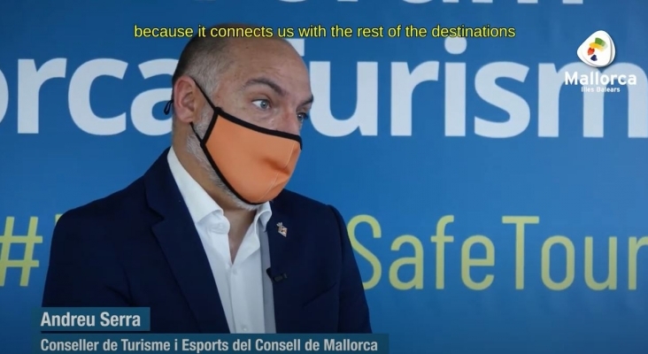 Andreu Serra, Conseller de Turismo y Deportes de Mallorca