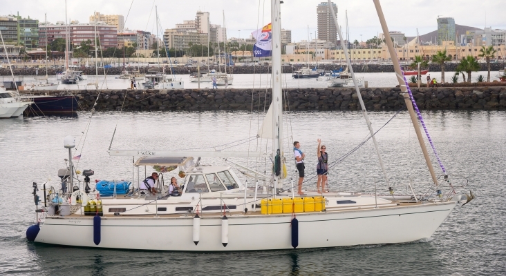 Salida ARC PLus desde Muelle deportivo LPGC