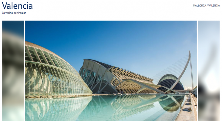 La Ciudad de las Artes y de las Ciencias de Valencia en "Mallorca"