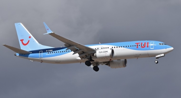 Boeing 737 MAX de TUI | Foto: Alan Wilson (CC BY-SA 2.0)