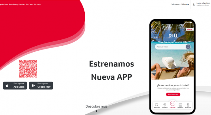 RIU presenta su nueva App
