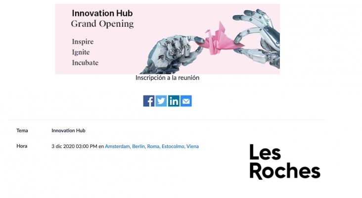 Les Roches Marbella lanza su laboratorio de ideas para la industria turística