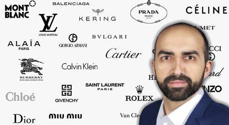 Marcas de moda de lujo, restaurantes y hoteles