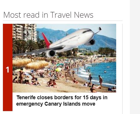 Express La noticia de Tenerife es la más leída