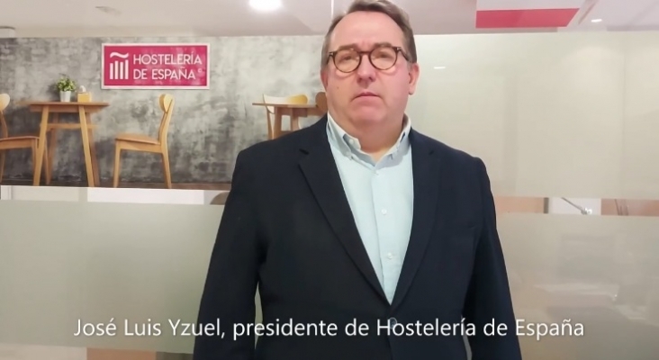 José Luis Yzuel, presidente de la asociación Hostelería de España