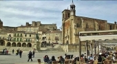 Plaza Mayor de Trujillo en la provincia de Cáceres en Extremadura