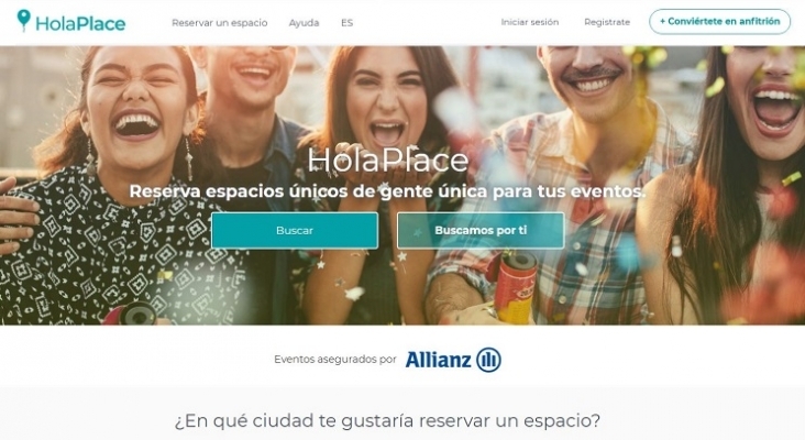 Muestra de la web de HolaPlace