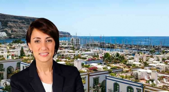 Onalia Bueno, alcaldesa de Mogán (Gran Canaria)