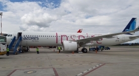 Avión de Azores Airlines 