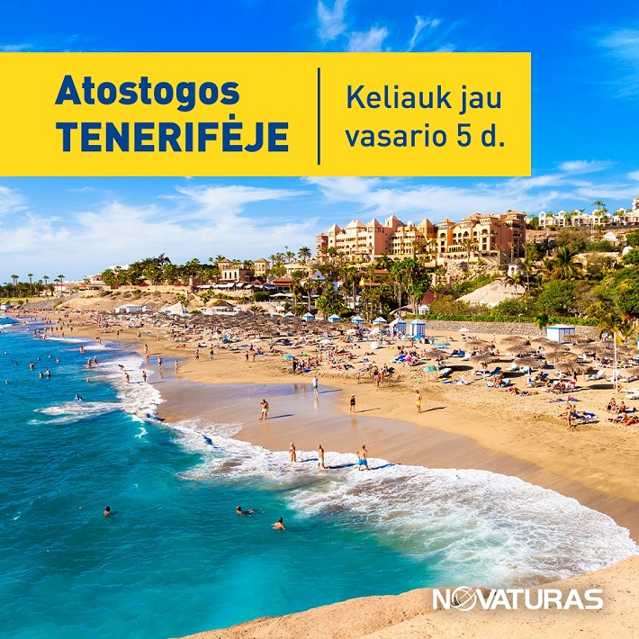 Novaturas retoma vuelos a Tenerife