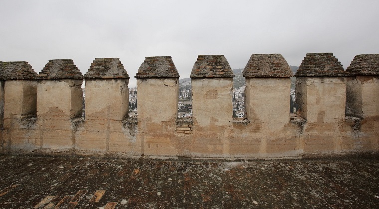 Torre de las gallinas almenas alhambra