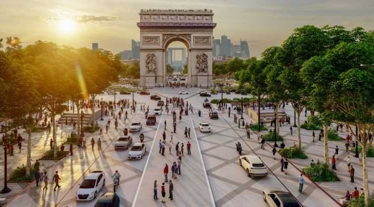 París transformará radicalmente los Campos Elíseos