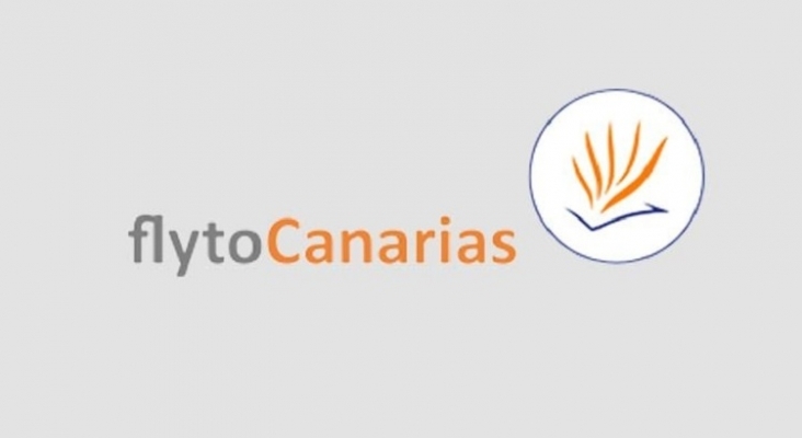 Logo de la compañía flytoCanarias