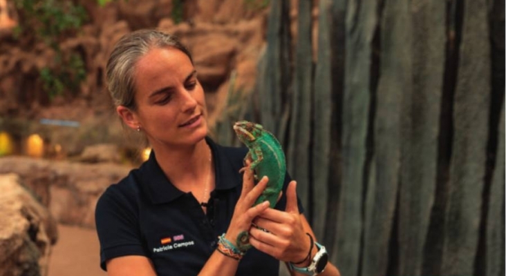 Patricia Campos, conservadora y directora técnica del Acuario Poema del Mar