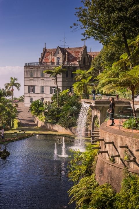 Los viajeros que certifiquen que han sido vacunados o que han superado la enfermedad no tendrán que presentar PCR. Jardins Monte Palace©Francisco Correia.