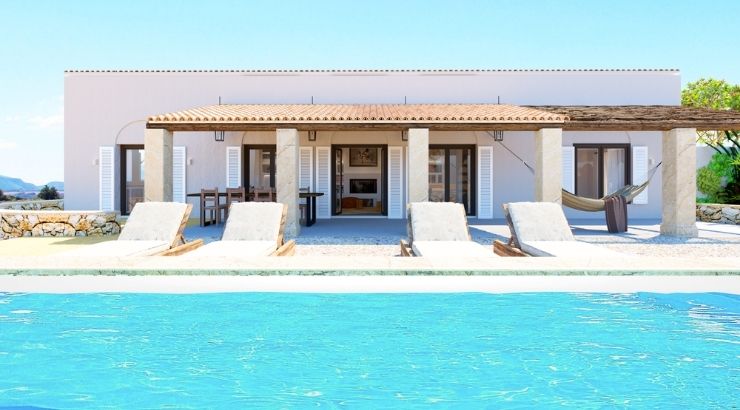 Vivienda vacacional de estilo clásico en Mallorca. Vivienda vacacional de estilo clásico en Mallorca.