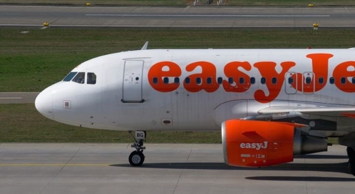 Avión de Easy Jet