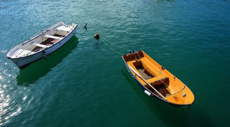 Barcas en Bermeo, Vizcaya