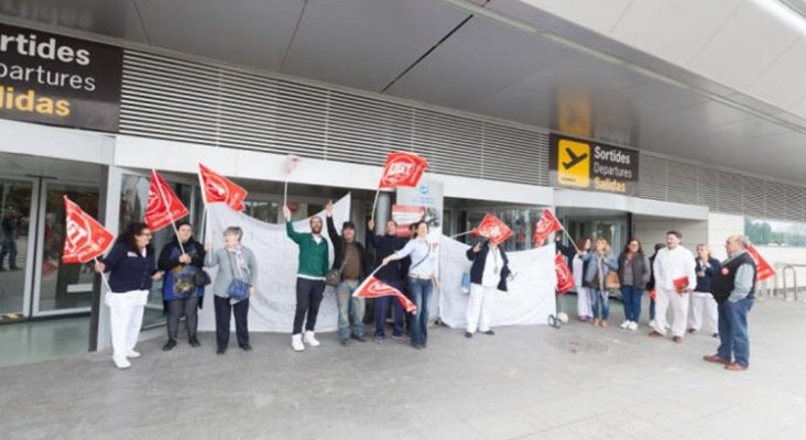 El personal de limpieza del aeropuerto de Ibiza se declara en huelga