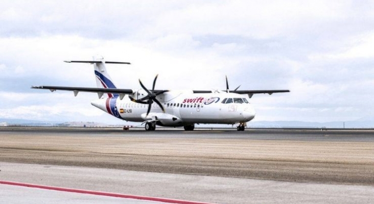 Una tercera aerolínea ofrecerá vuelos interislas en Baleares. Foto de  la galería swiftair.com