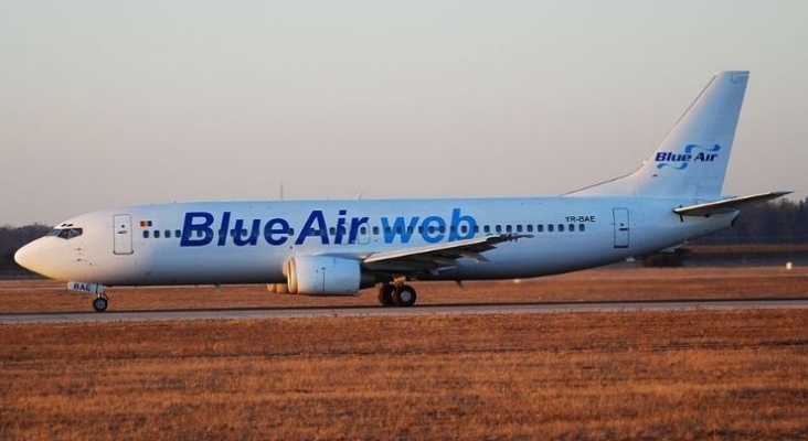 La aerolínea rumana Blue Air aumenta sus vuelos desde Alemania. Foto: Andrei Dimofte (Wikimedia Commons)