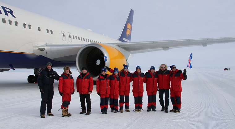 tripulacion icelandair antartida tripulacion icelandair antartida