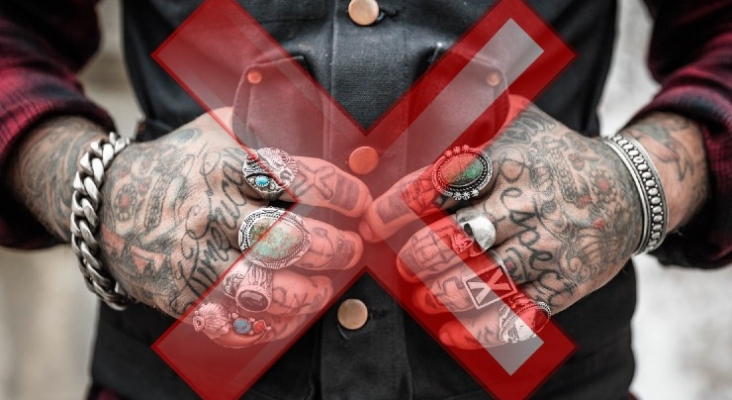 Más del 50% de los hoteles japoneses no aceptan a clientes con tatuajes