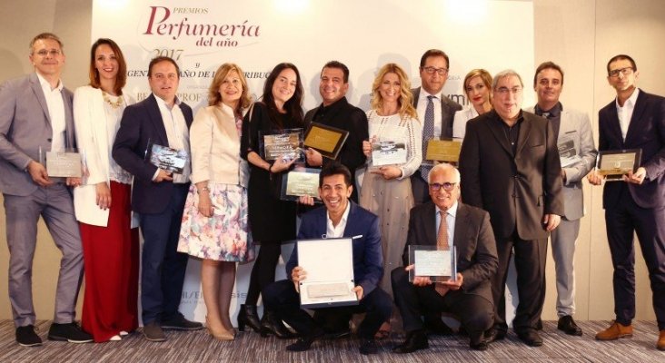 Todos los reconocidos en los Premios Perfumería del Año