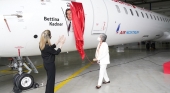 Air Nostrum homenajea a Bettina Kadner, la primera mujer en pilotar un vuelo comercial en España | Foto: Air Nostrum